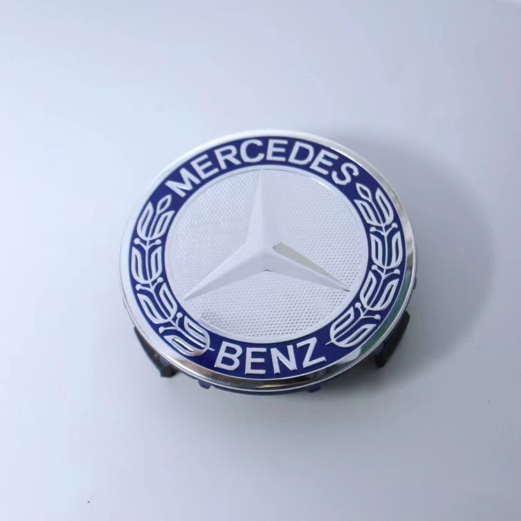 Car Accessories 75mm 3pins Car ABS Wheel Center Caps Car Logo Wheel Cover Center Emblem Wheel Hub Cap Decoration Wheel Rims Alloy for Mercedes Benz