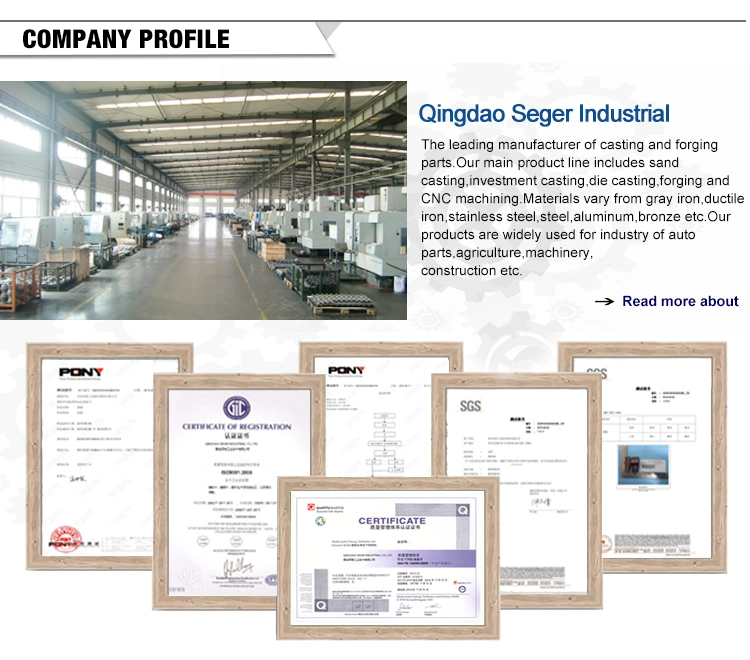 China OEM Foundry Steel Investment Precision Casting Car Modify Parts/Truck Forklift Accessories