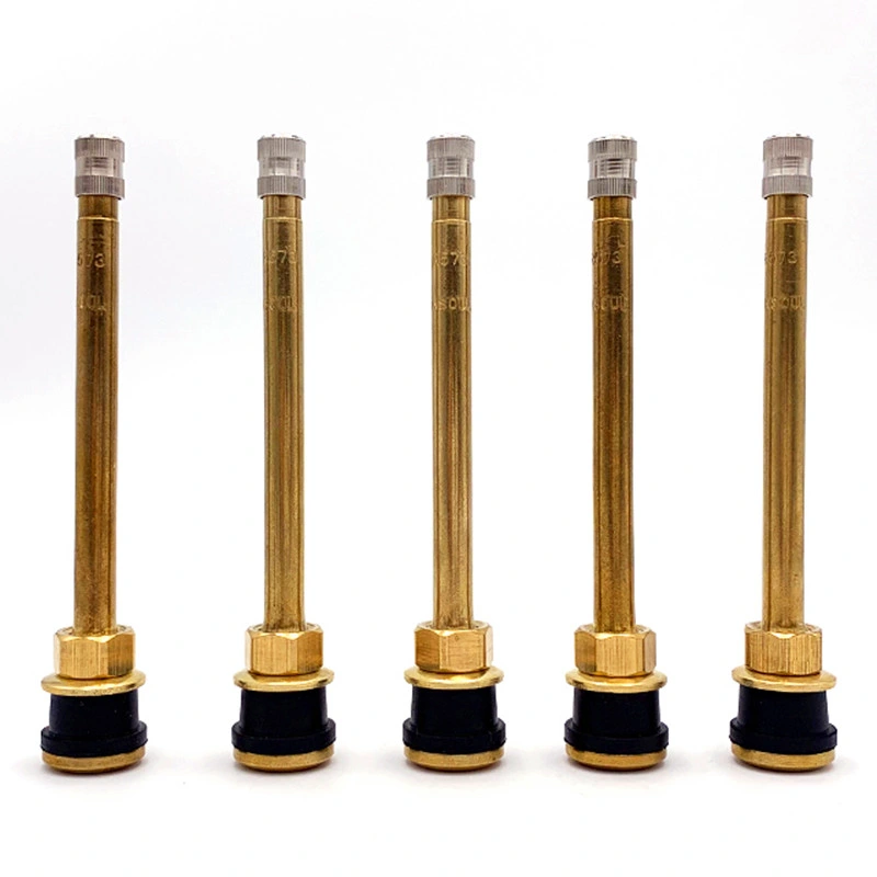 Truck Parts Brass Tubeless Tire Valve Stem for Steel Wheel