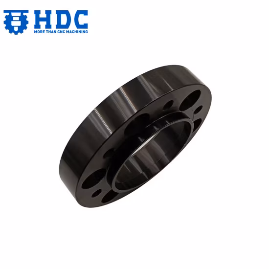 CNC-Drehen von Automobilteilen, On-Demand-Fertigung, kundenspezifische Metallpräzisionsbearbeitungsteile, Bolzenmuster, Nabe, Autoadapter, Aluminium-Spurverbreiterungen für Fahrzeuge