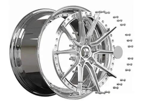 Autozubehör OEM/ODM/Anpassung Gussgeschmiedetes, fließgeformtes Aluminiumlegierungsrad